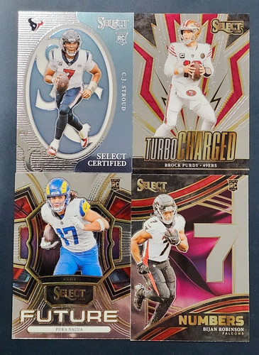 Jaxon Smith-Njigba #TUR-JAN 2023 Panini Select Turbocharged card