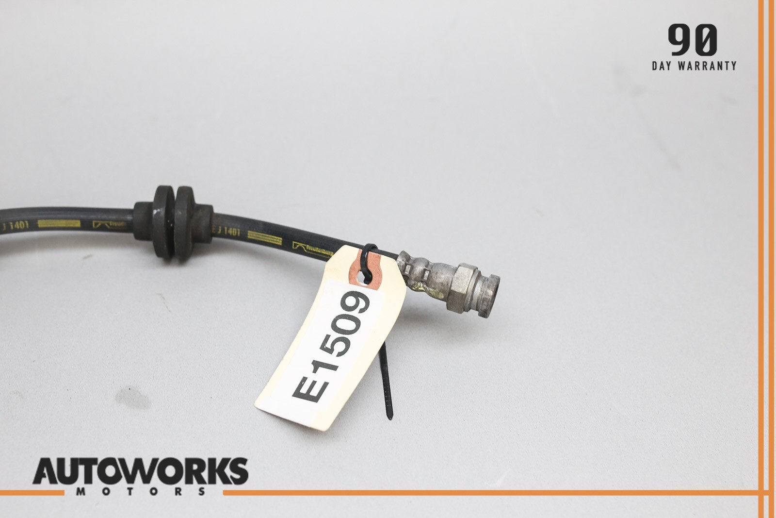 04-08 Maserati Quattroporte M139 Front Left Side Brake Hose Pipe Tube Line OEM