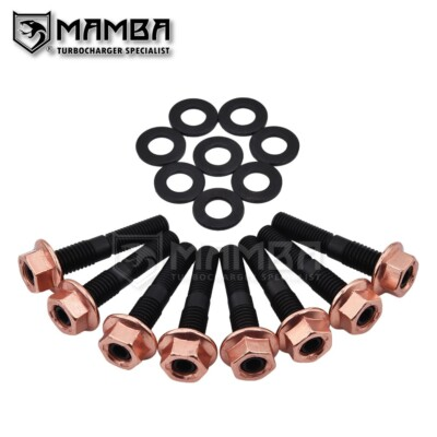 #ad #ad Nickel Inconel M7x1.0 Turbo Exhaust Manifold Stud Fits Mercedes M271 A2719900005 $65.52