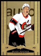 2021-22 Upper Deck Tim Hortons Gold Etchings Brady Tkachuk #G-14 R112