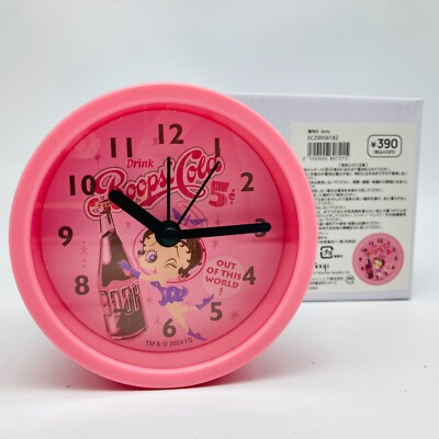 Betty Boop Boopsi Cola Desktop Alarm Clock 2024 Japan Fleischer