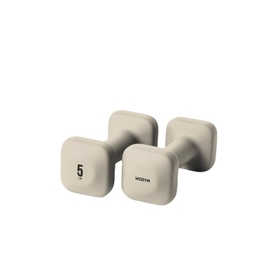 SafeGrip Dumbbells with Anti-Slip, Thick Handles and Flat, Sturdy Sides for S...