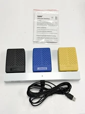 SUNS FS-81-SP-BV-USB Medical Foot Switch 3 Pedal