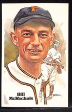 1980-01 Perez-Steele HOF Postcard #88 Bill McKechnie HOF NM D77206