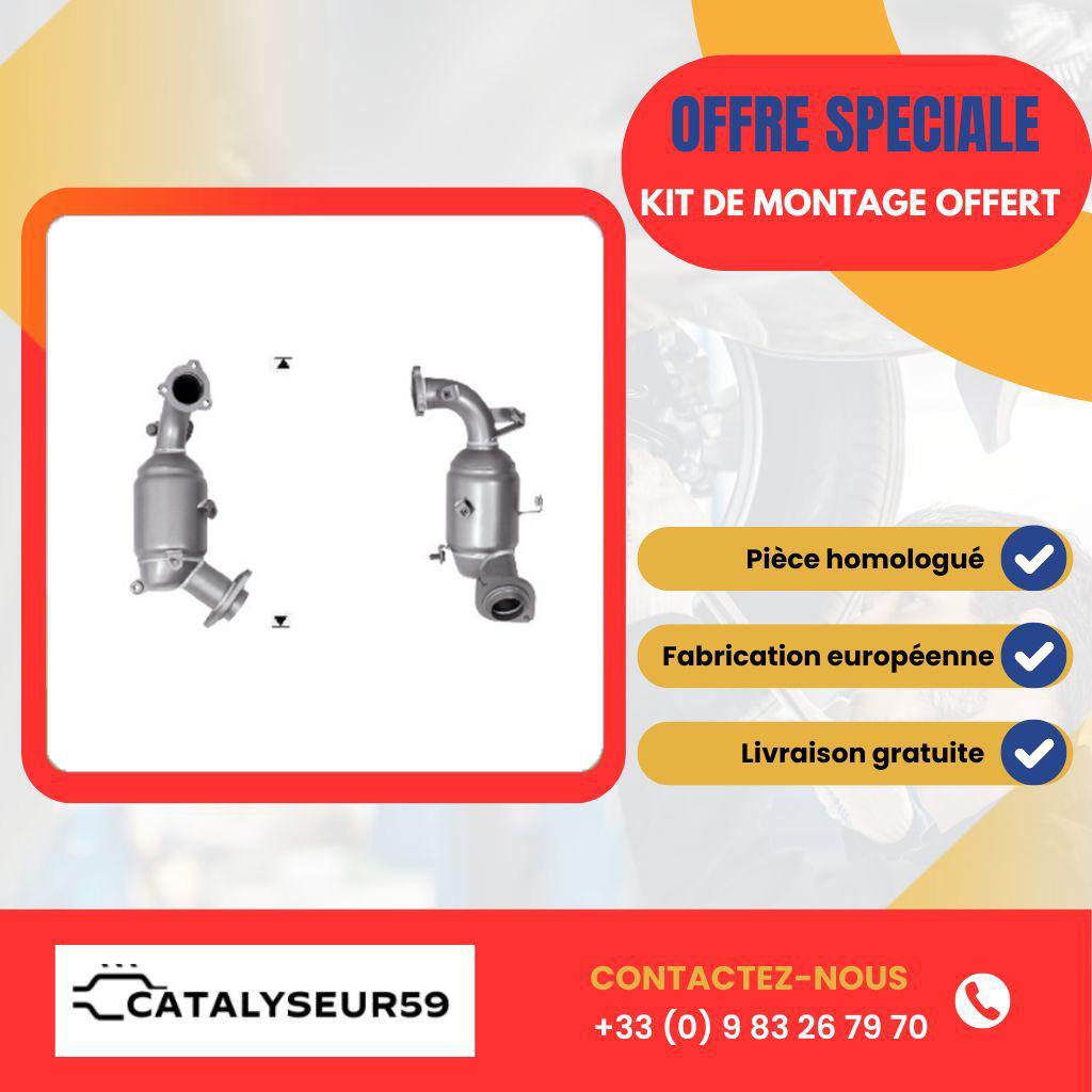 Catalyseur avant Toyota Rav 4 2.2 D4D échappement moteur 136cv 2ADFTV année 2231cc