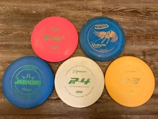 Lot of 5 Used Disc Golf Discs (2 Drivers, 3 Putters) Innova Prodigy Judge