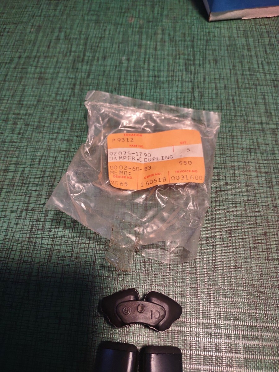 3 OEM NOS Kawasaki ZX750 ZX900 ZG1000 ZX1000 ZR1100 ZL1000 Big
