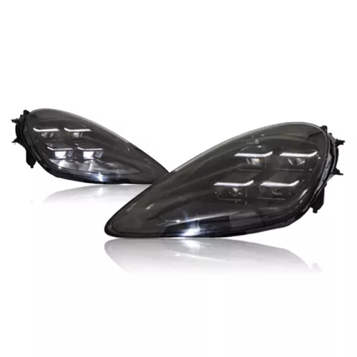 Pair LED Headlights Upgrade For Porsche Cayenne 9Y0 2018-2023 Matrix Front Lamps - Bild 9 von 10