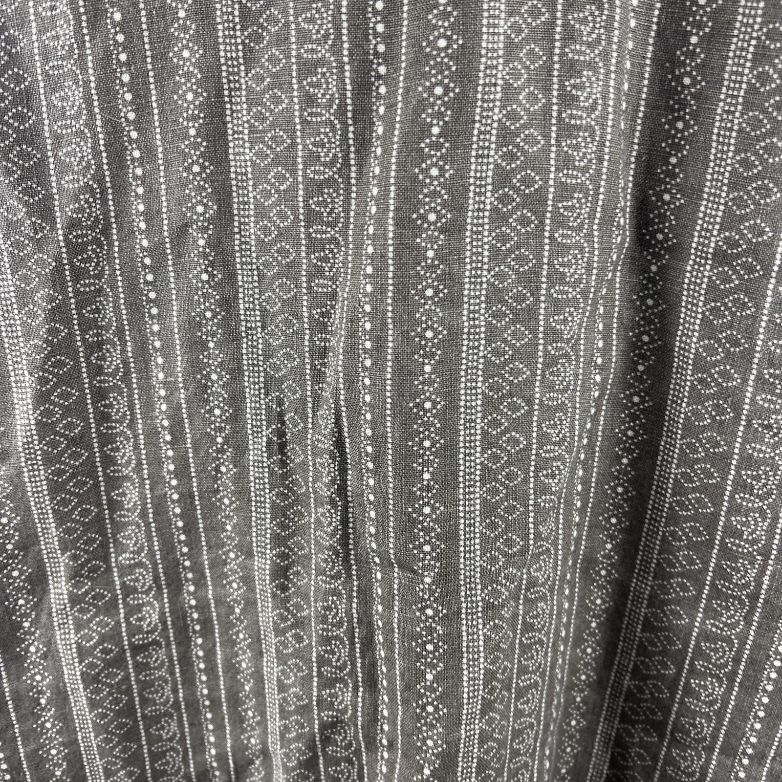 Garnet Hill Women's Brown Patterned Button Up Col… - image 16