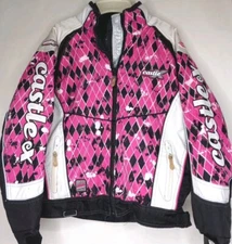 Castle X Racewear Women's Snowmobile Jacket Harlequin Switch Edition Size Medium