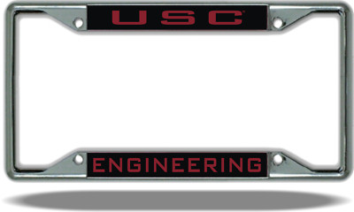 South Carolina USC ENGINEERING License Plate Frame