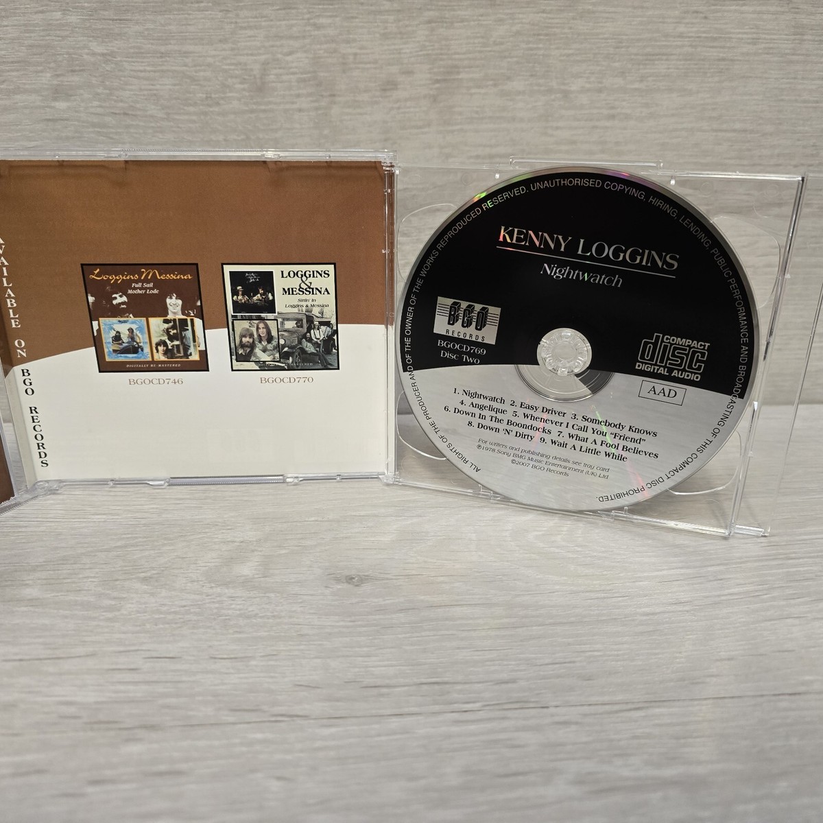 Kenny Loggins - Celebrate Me Home/Nightwatch CD 2 In 1 2007