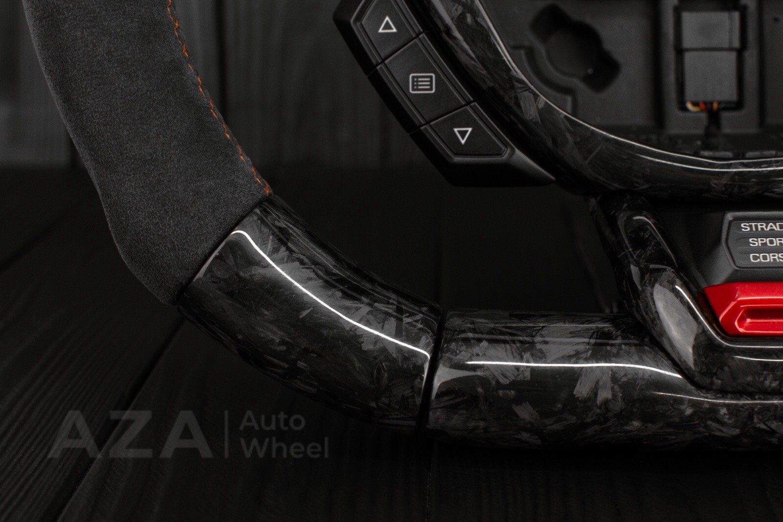 Lamborghini Huracan Custom Forged Carbon Fiber Steering Wheel Performance