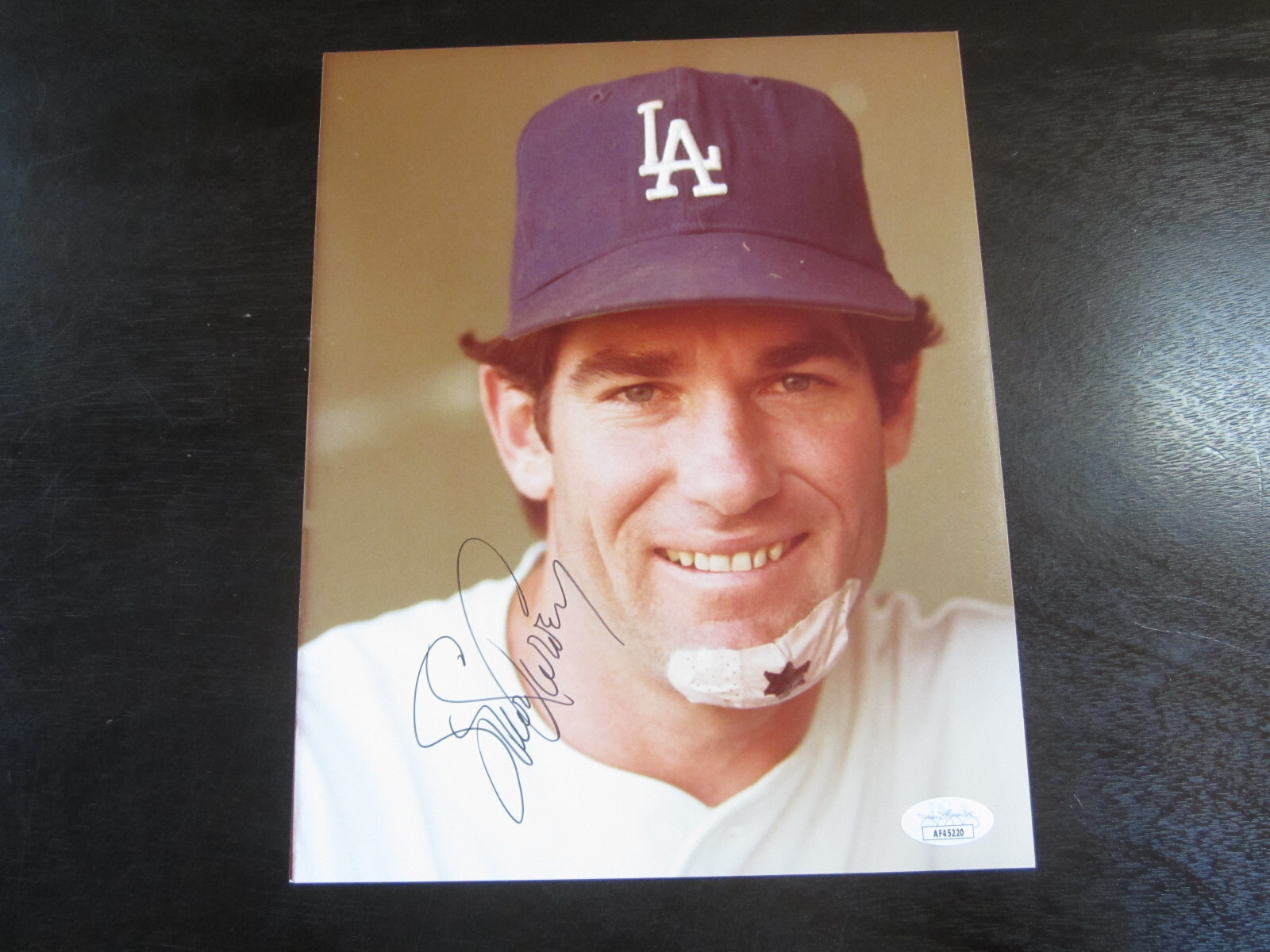 Steve Garvey Autographed Signed Los Angeles Dodgers 8 X 10 Photo JSA 