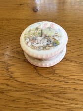Royal Doulton Brambly Hedge small Wedding Trinket Pot 1st Quality