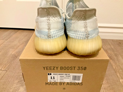 Size 11 - adidas Yeezy Boost 350 V2 Cloud White Non-Reflective
