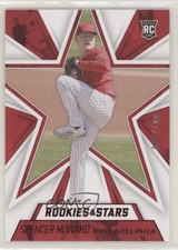 2021 Panini Chronicles Rookies and Stars Red 4/100 Spencer Howard #6 05gv