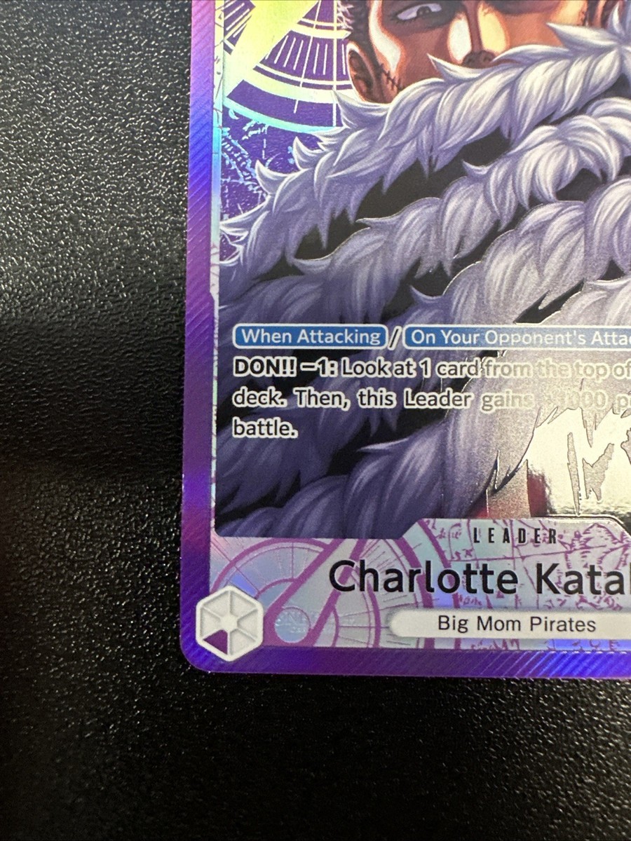 わたり　ギャザ　英字カード Charlotte Katakuri 062 Alternate Art OP11-062 A Fist of Divine