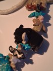Native Zuni Southwestern Animal Fetish Multi Stone Turquoise Coral Onyx Necklace — photo 3