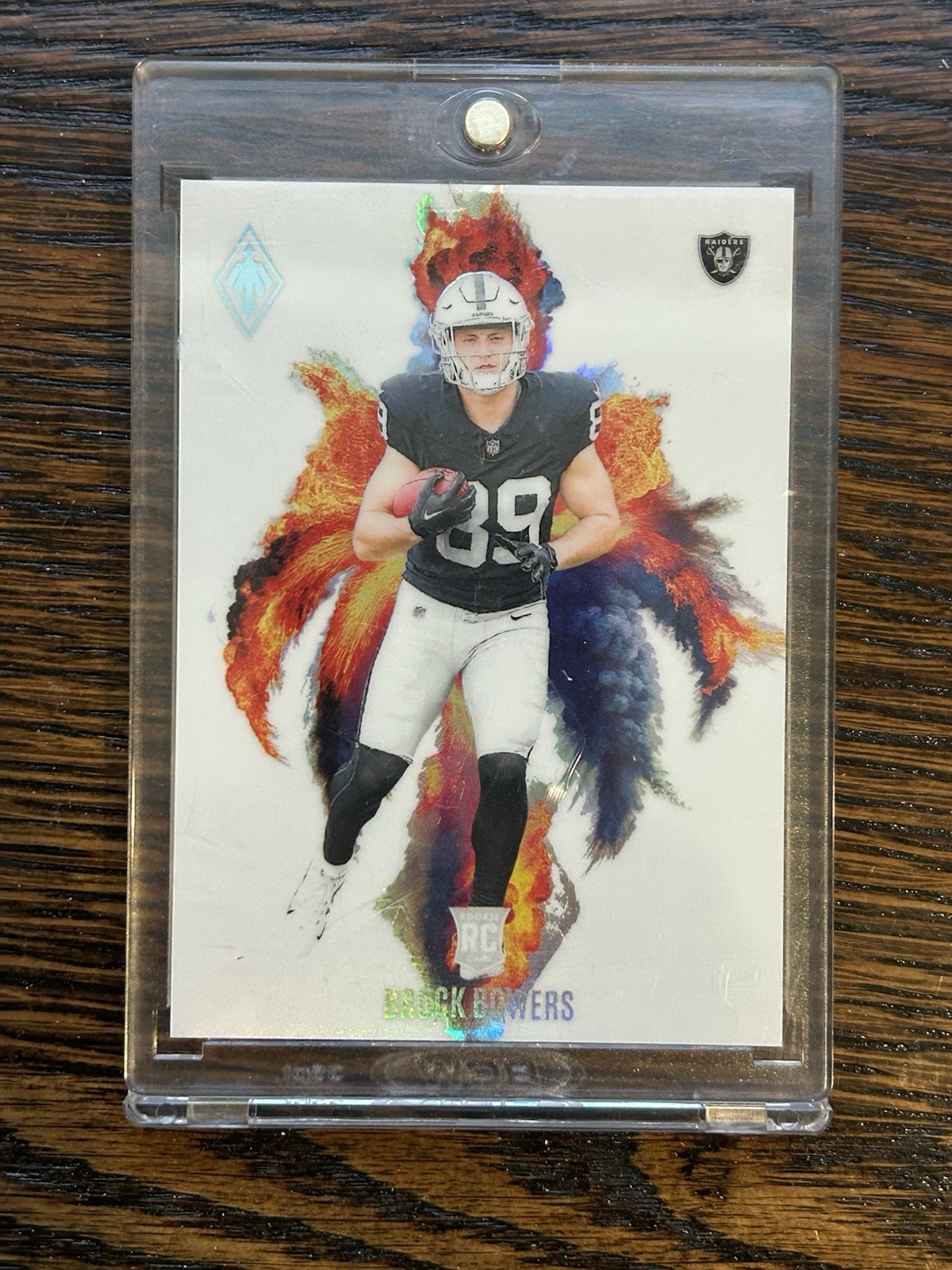 2024 Panini Phoenix - Color Blast Brock Bowers #CB-BBS (RC)