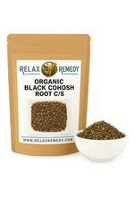 Organic Black Cohosh Root C/S - Non-GMO Actaea Racemosa, Menopause & Wellness