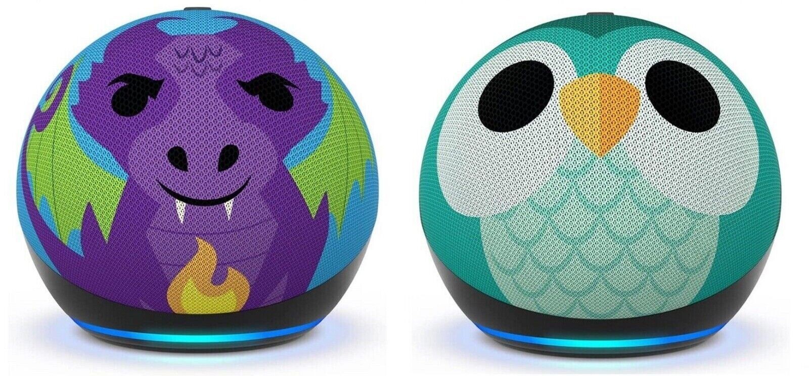 Altavoz inteligente Alexa Echo Dot Kids 5th Gen Owl - Dragon Amazon