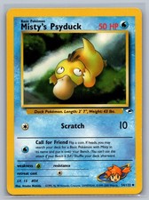Misty's Psyduck 54/132 Uncommon Gym Heroes Pokemon 1st Edition Lightly Played on eBay