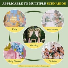 10ft x 10ft Backdrop Stand Pipe Kit Heavy Duty Wedding Back Adjustable Stand