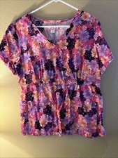 koi by kathy peterson scrub top Large