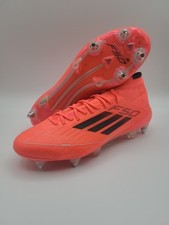 Botines de fútbol Adidas F50 Elite Mid SG para hombre talla 8 Turbo Aurora negros IH6133 nuevos