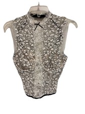 victoria secret lingerie Corset 36D gorgeous lace shirt top