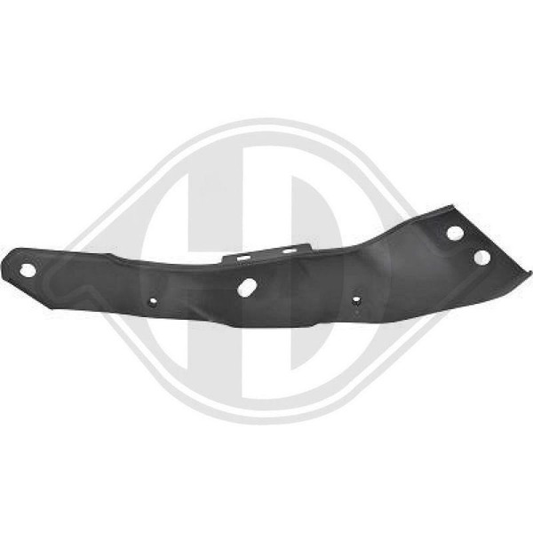 1X Scheinwerferaufnahme Diederichs 2215012 FüR Vw Rechts-image