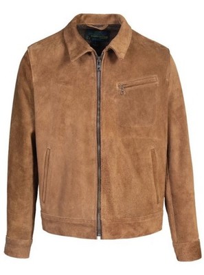 Schott nyc rough out unlined leather jacket 