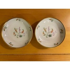 Edelstein Bavaria Malverne Wildflower Porcelain Small Bowls Set of 2 Germany