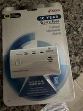2pk.Kidde C3010 Lithium Battery Powered Carbon Monoxide Alarm Sealed No Box 10yr