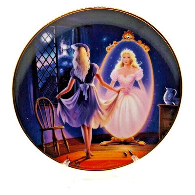 Reflection of a Dream Cinderella Plate 8  Steve Read Franklin Mint HA9026