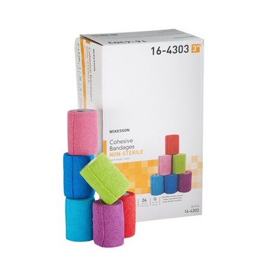 McKesson Self-Adherent Cohesive Bandage 3'' x 5 Yd 24 Ct