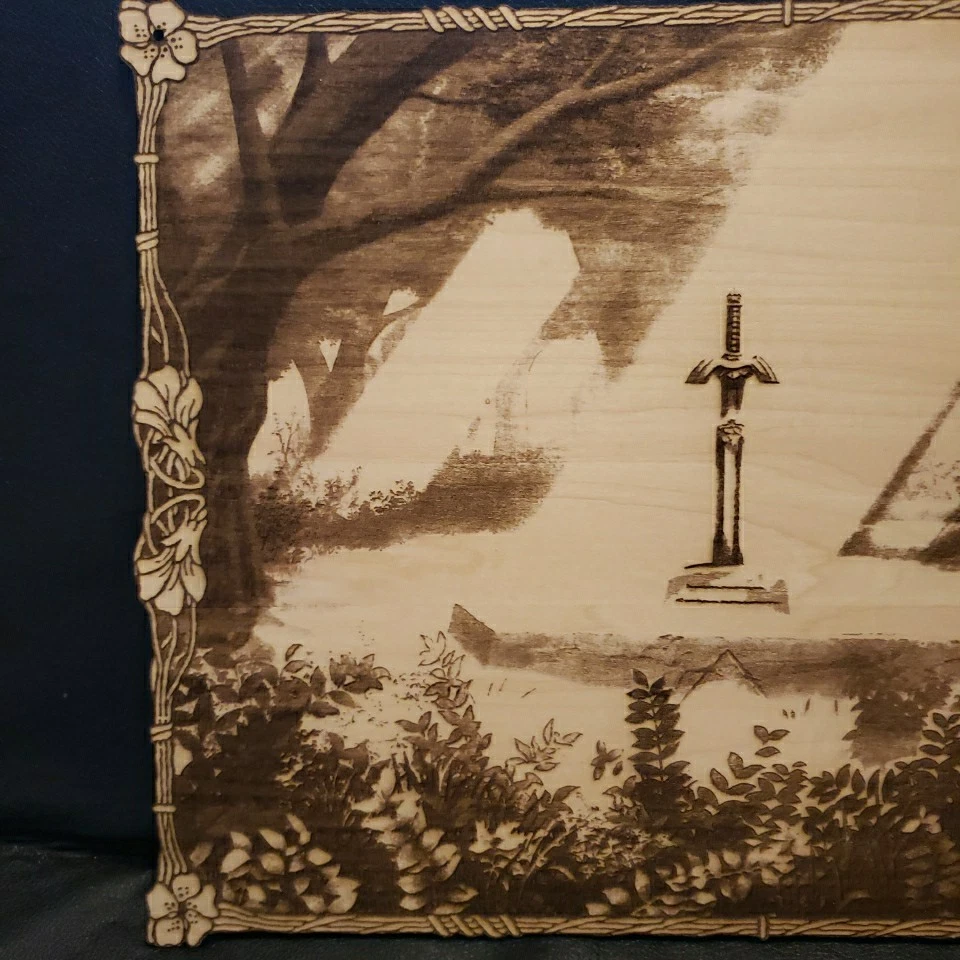 Legend Of Zelda A Link To The Past SNES Master Sword Video Game Wall Art - Image 4 of 4