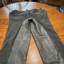 Equissentials - Arctic full leather seat riding pants PLUS SIZE 3X