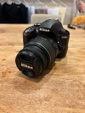 Nikon D3300 DSLR Camera Kit with 18-55mm VR II Lens Black Excellent Condition