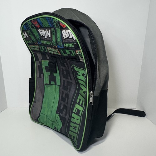 Minecraft Creeper 16" Backpack - Picture 4 of 5