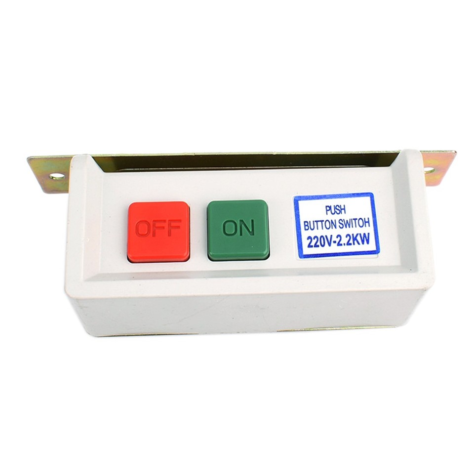 1Pc 2 Push Button On &Off Switch Fit For Industrial Sewing Machine ...