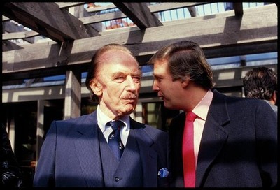 Photo:Donald Trump with Fred Trump