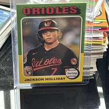 2024 Topps Heritage High Number - Jackson Holliday #692 (RC)
