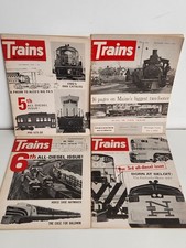 Trains Magazine Vtg 1960s 3 Diesel Issues Bulk Job Lot Locomotive Railroading