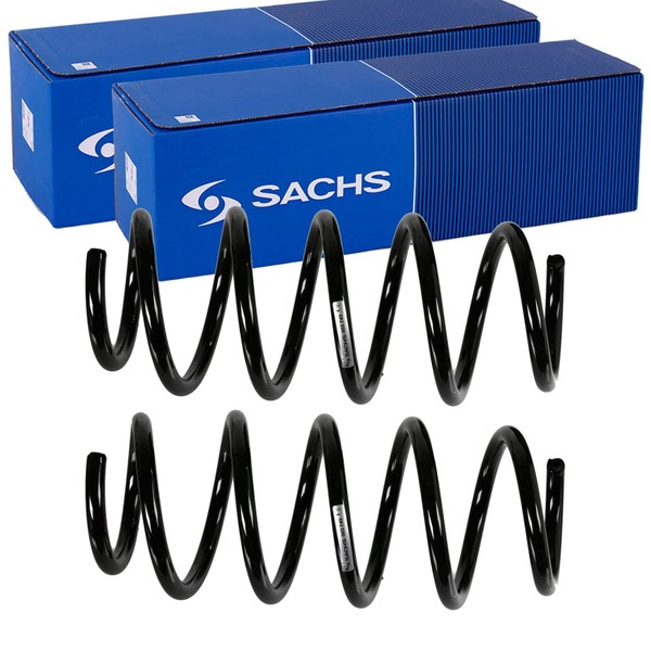 2X Sachs Fahrwerksfedern Vorne Passend FÜR Ford B-MAX Links+Rechts-image