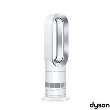 Dyson AM09 Termoventilatore Caldo + Freddo Bianco Argento | Termoventilatore Senza Pale | Telecomando