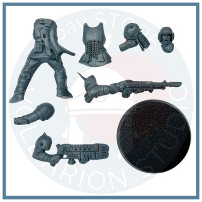 Traitor Guardsmen Squad - TRAITOR GUARDSMEN B - Chaos Space Marines - 40K