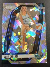 2024 Panini Prizm WNBA #141 Jacy Sheldon Ice Prizms Wings