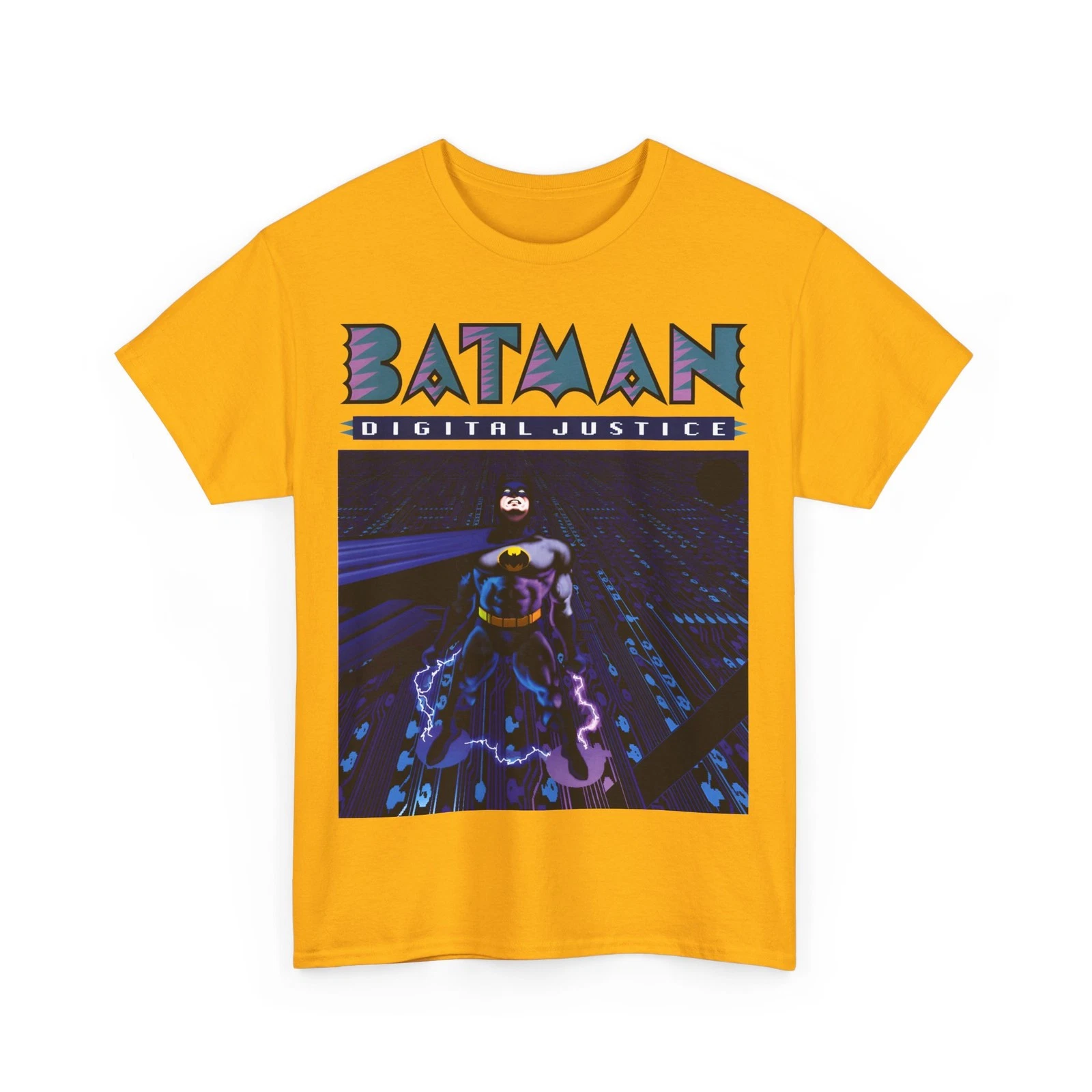 Batman Digital Justice T-Shirt - Pepe Moreno Computer Art - DC Comics